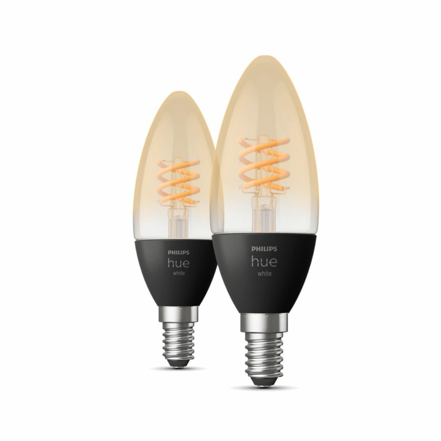 Slimme Verlichting Philips Hue | Kaarslamp - E14 Slimme Lamp - (2-Pack)