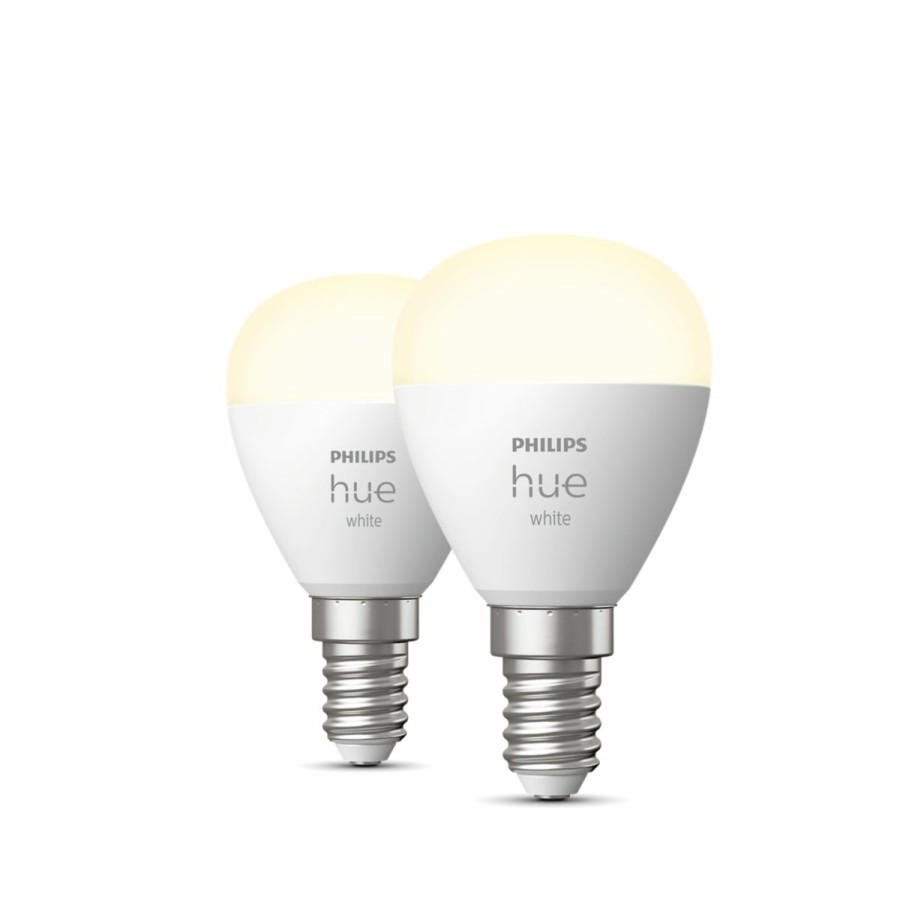 Slimme Verlichting Philips Hue | Kogellamp - E14 Slimme Lamp - (2-Pack)