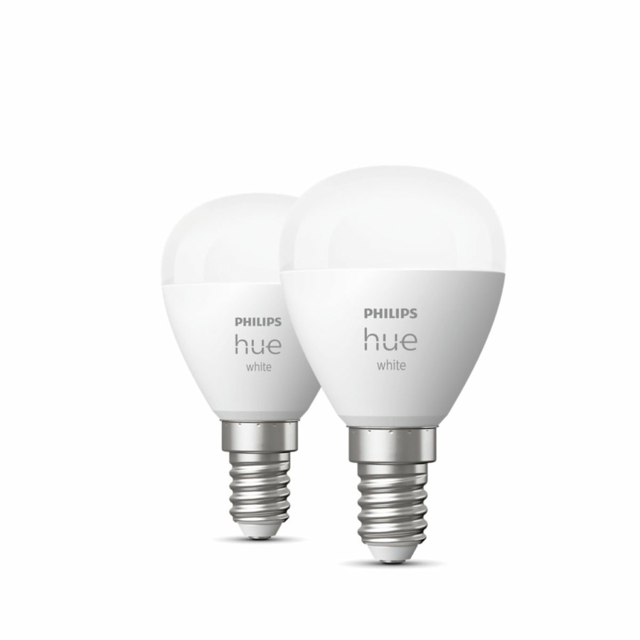 Slimme Verlichting Philips Hue | Kogellamp - E14 Slimme Lamp - (2-Pack)