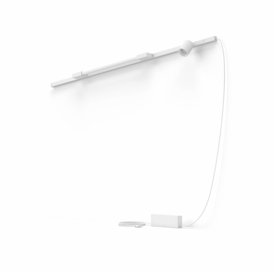 Slimme Verlichting Philips Hue | Perifo Basisset Voor Rechte Muur (1 Spot, 1 Light Tube Compact)