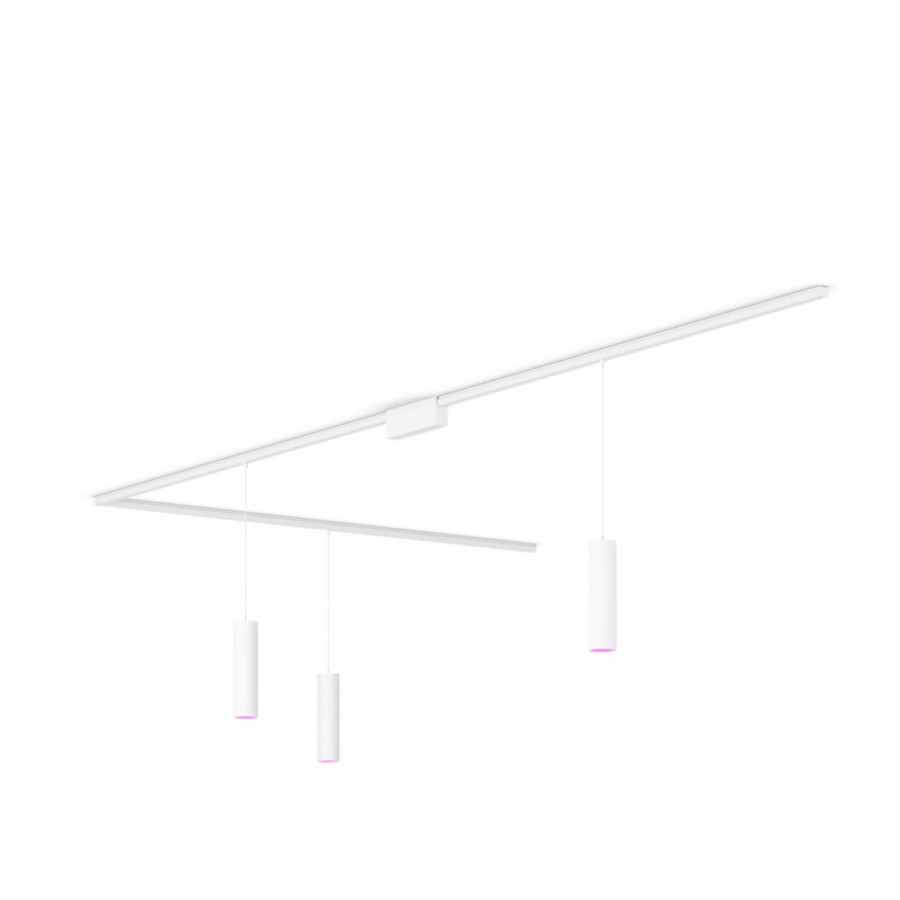 Slimme Verlichting Philips Hue | Perifo Basisset Voor L-Vormig Plafond (3 Hanglampen)