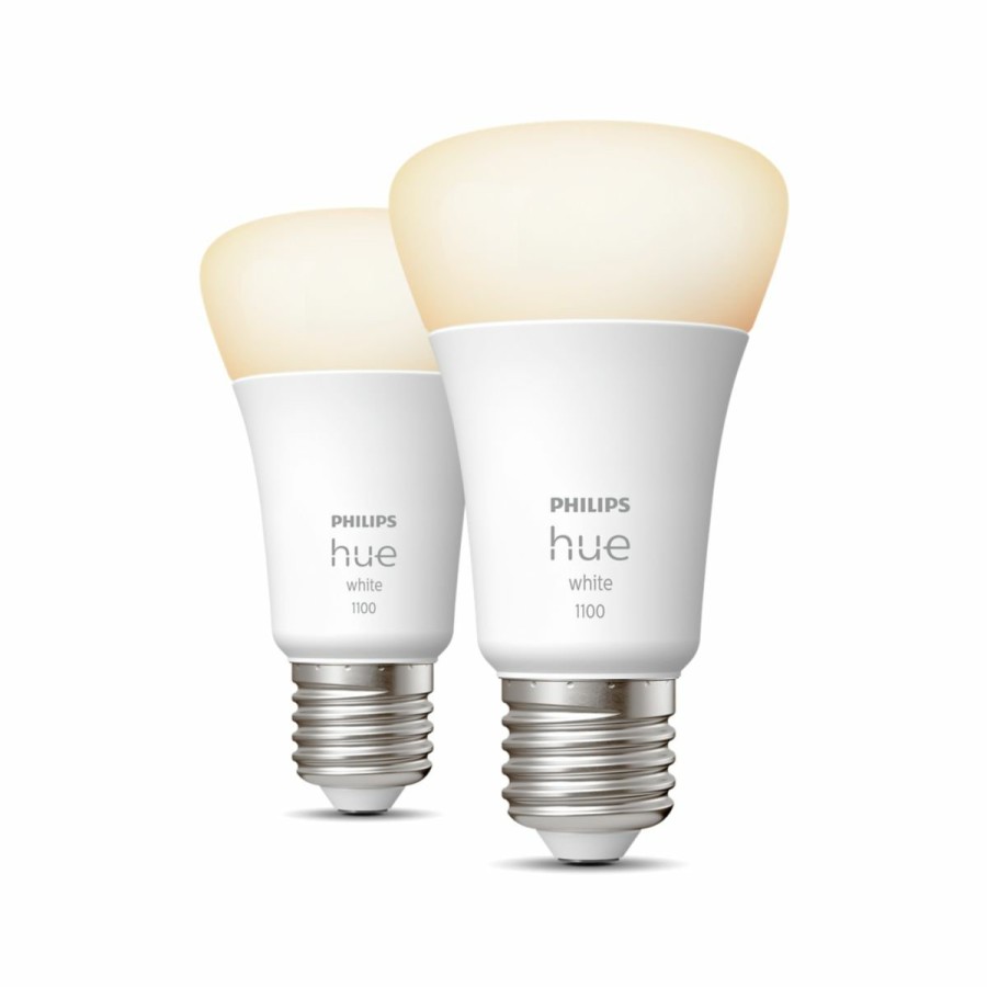 Slimme Verlichting Philips Hue | A60 - E27 Slimme Lamp - 1100 (2-Pack)