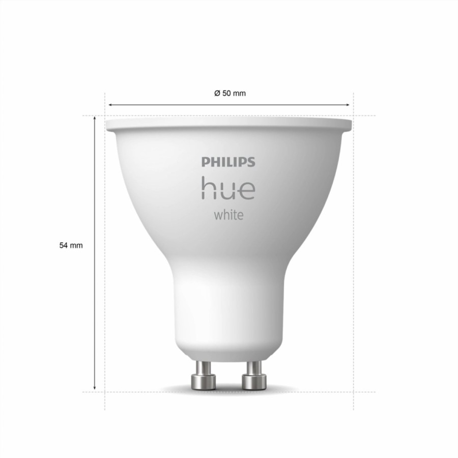 Slimme Verlichting Philips Hue | Gu10 - Slimme Spot - (2-Pack)