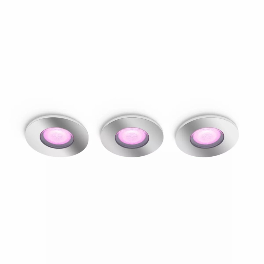 Slimme Verlichting Philips Hue | 3-Pack Xamento Inbouwspot