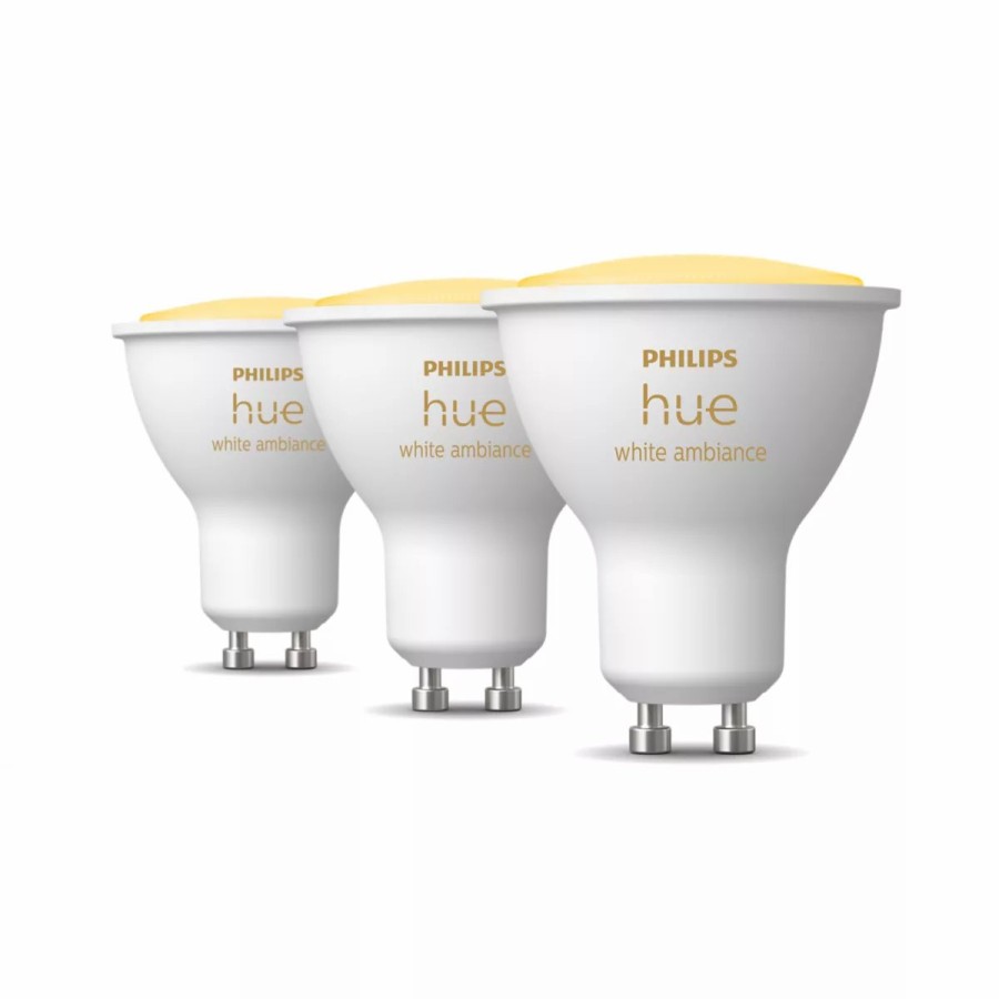 Slimme Verlichting Philips Hue | Gu10 - Slimme Spot - (3-Pack)