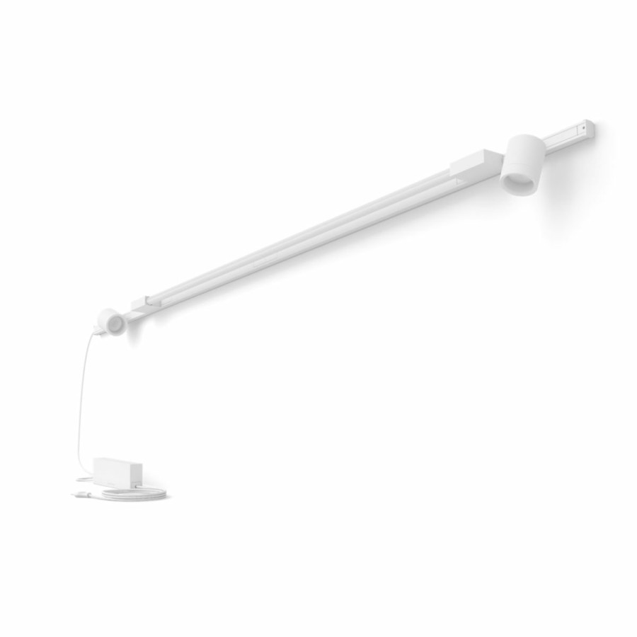 Slimme Verlichting Philips Hue | Perifo Rechte Basiswandset (2 Spots, 1 Gradient Light Tube)