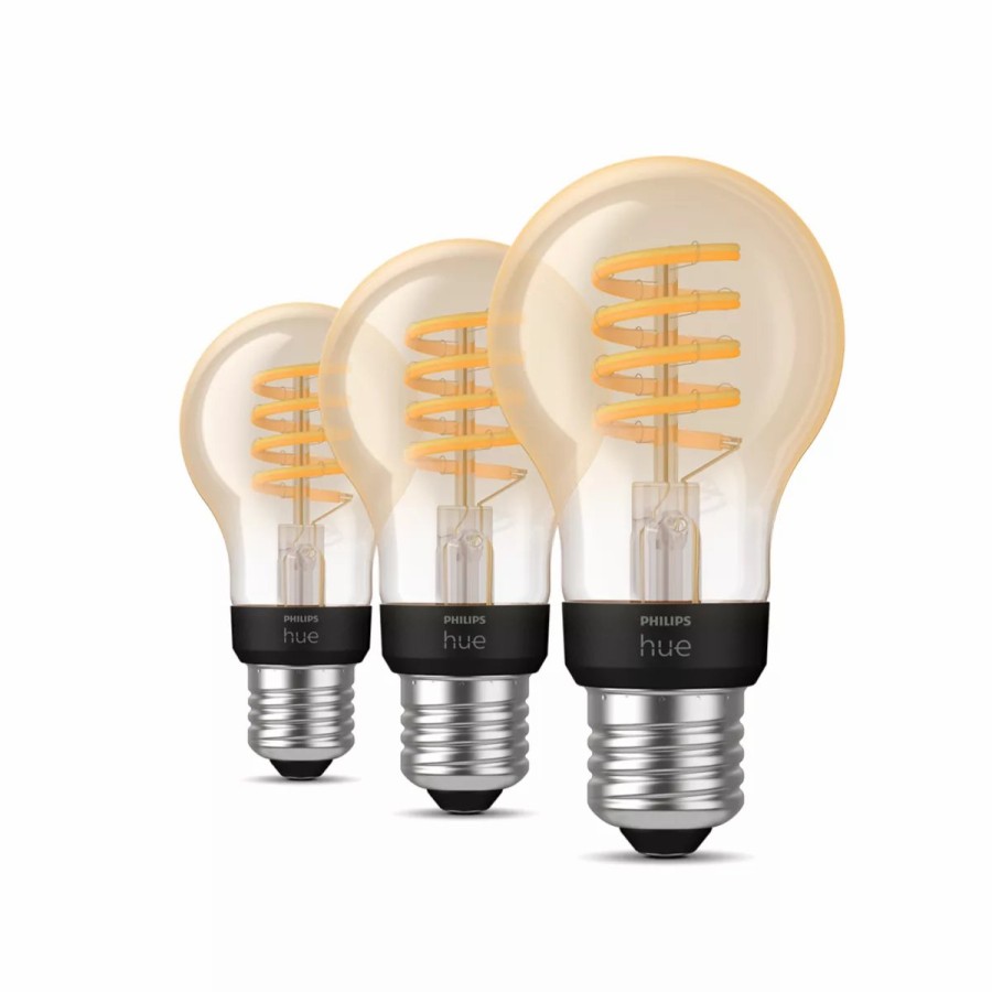 Slimme Verlichting Philips Hue | A60 - E27 Slimme Lamp (3-Pack)