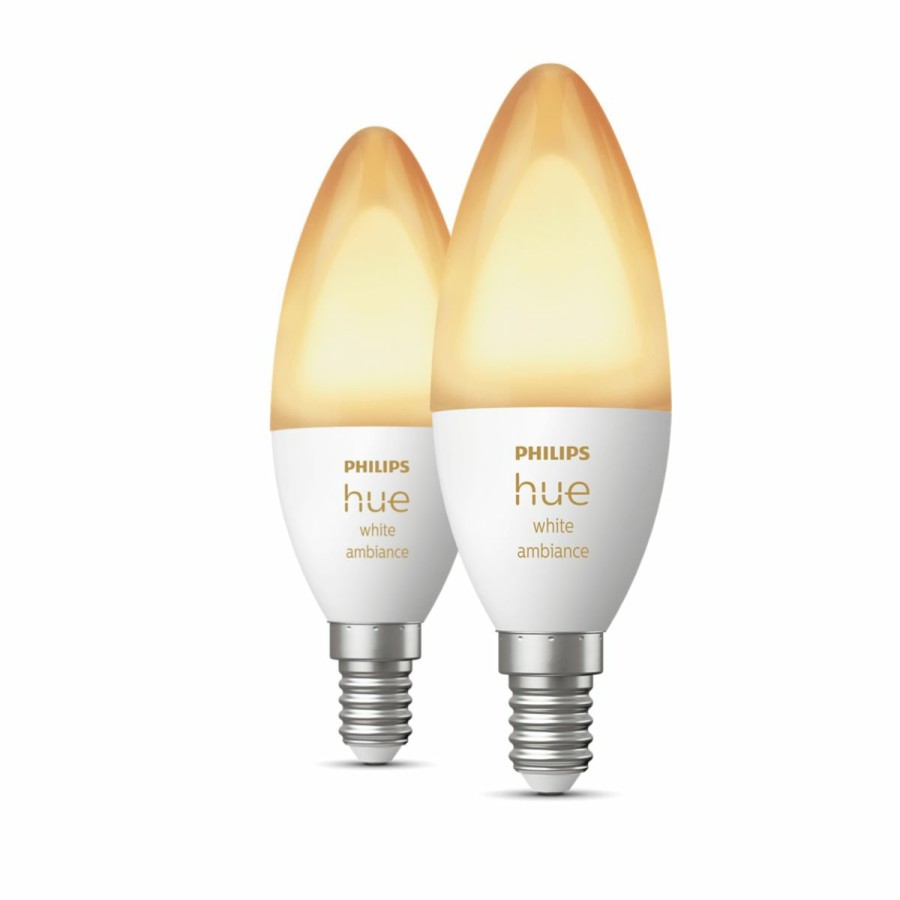 Slimme Verlichting Philips Hue | Losse Kaarslamp E14 Duopak