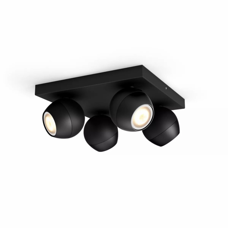 Slimme Verlichting Philips Hue | Buckram 4-Lichts Spotbalk