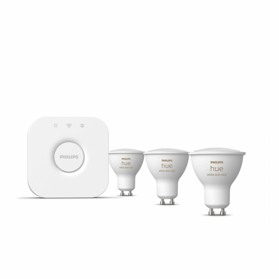 Slimme Verlichting Philips Hue | Starterkit: 3 Gu10 Slimme Spots